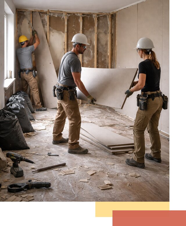 Демонтаж стеновых панелей в Тынде быстро и аккуратно