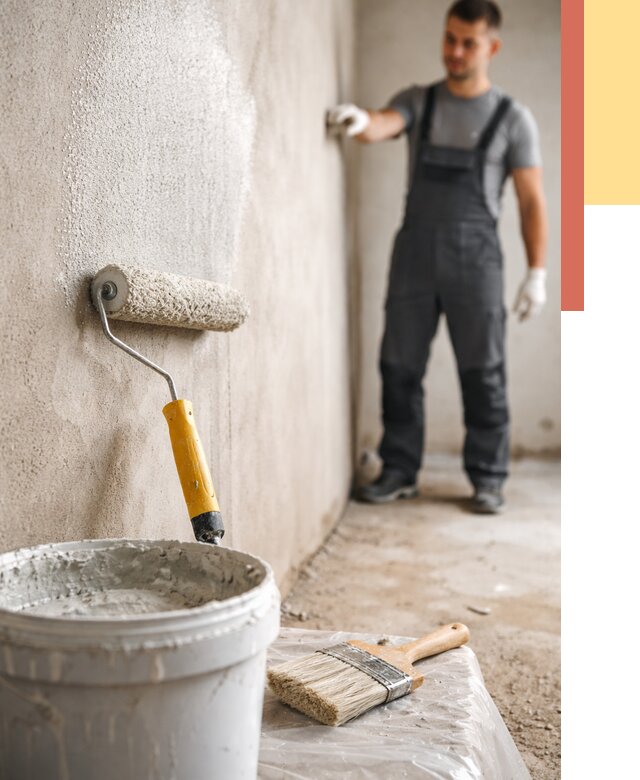 Нанесение бетоноконтакта на стены в Тынде от 4316 руб. быстро и недорого | ОТДЕЛОЧНИК-Тнд