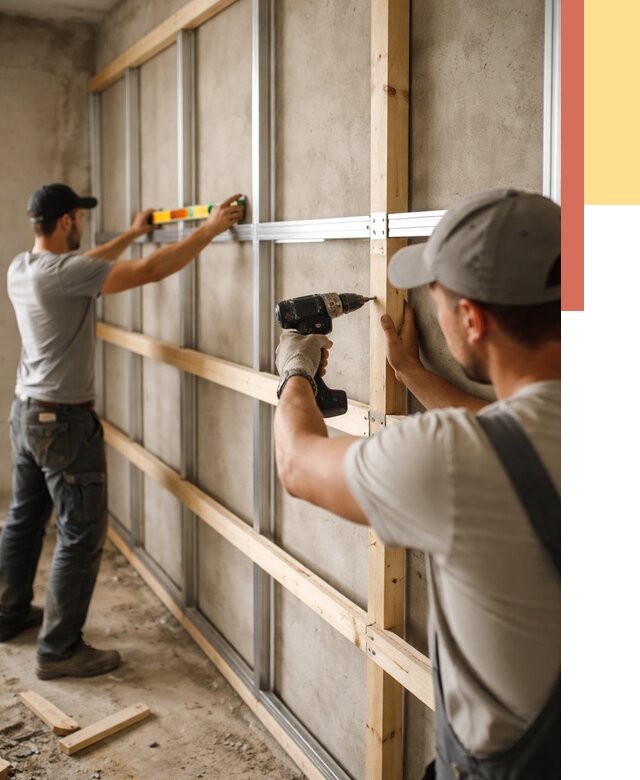 Устройство обрешетки под панели в Тынде от 2158 руб. — монтаж под ключ | ОТДЕЛОЧНИК-Тнд