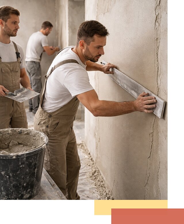 Штукатурка стен без маяков в Тынде быстро и качественно