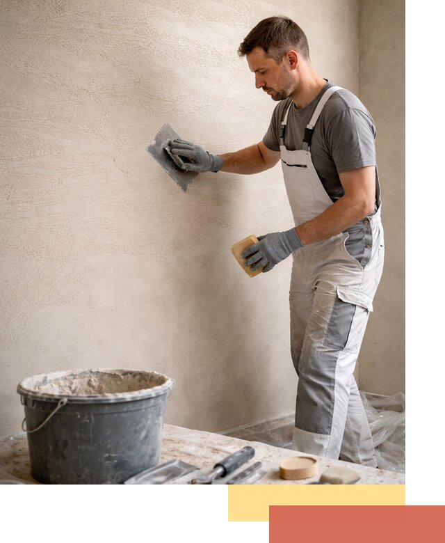 Декоративная штукатурка травертин в Тынде для стен и потолков