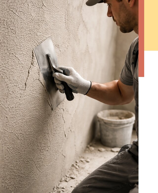 Структурная штукатурка стен в Тынде от 4625 руб. под ключ | ОТДЕЛОЧНИК-Тнд