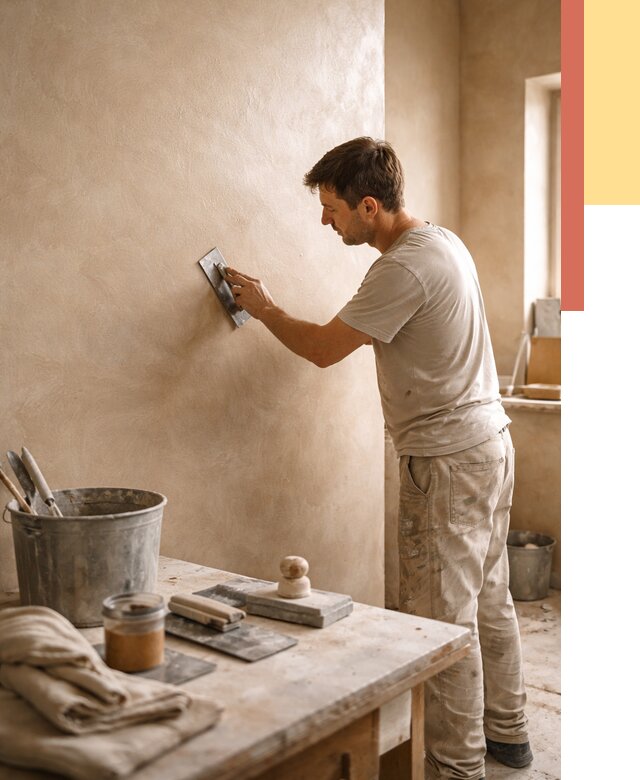 Марокканская штукатурка таделакт в Тынде под ключ от 4316 руб. | ОТДЕЛОЧНИК-Тнд