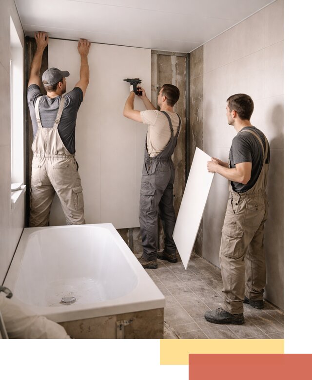 Отделка ванной панели ПВХ профессионально в Тынде