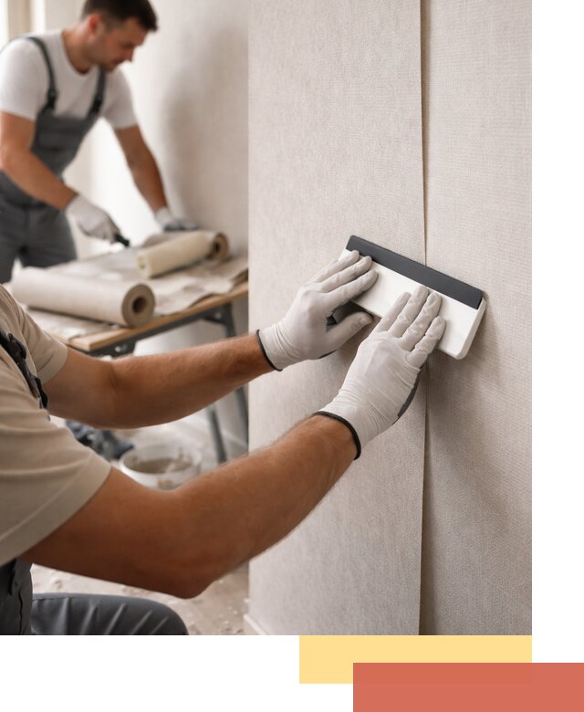 Поклейка обоев под покраску в Тынде профессионально и быстро