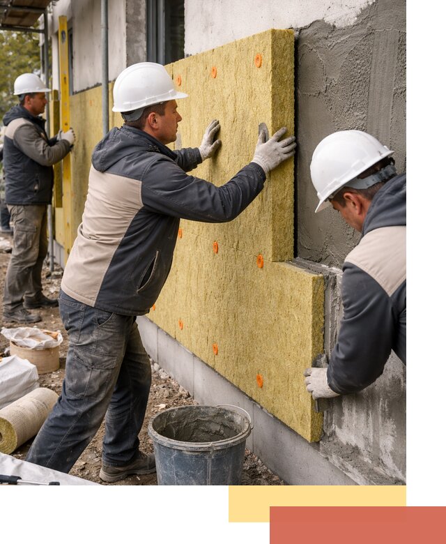 Утепление стен минватой в Тынде — тепло и звукоизоляция