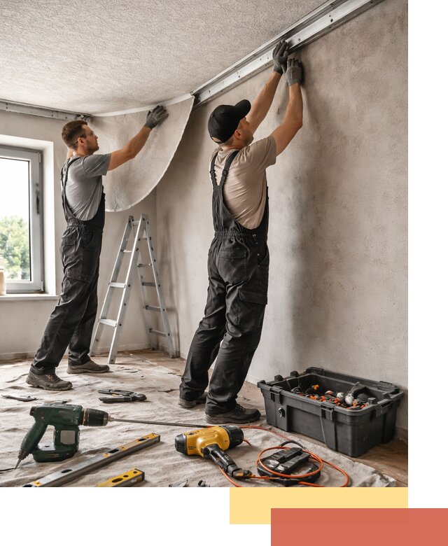 Монтаж фактурного натяжного потолка в Тынде качественно и быстро