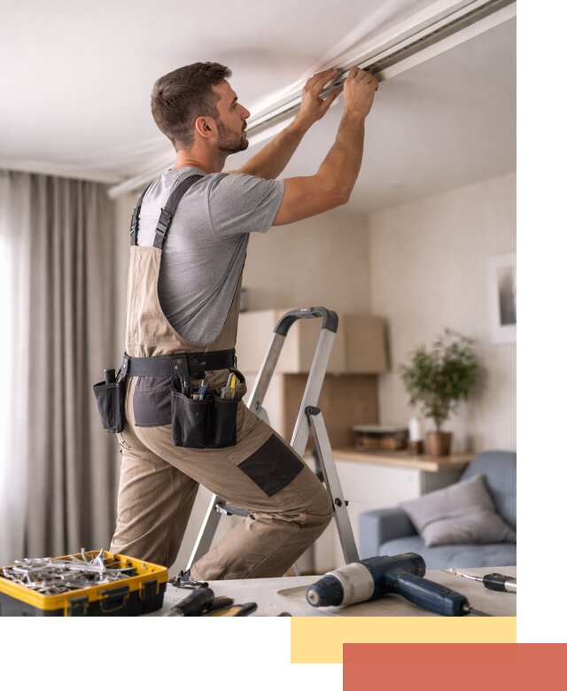 Ремонт натяжных потолков в Тынде — качественно и оперативно