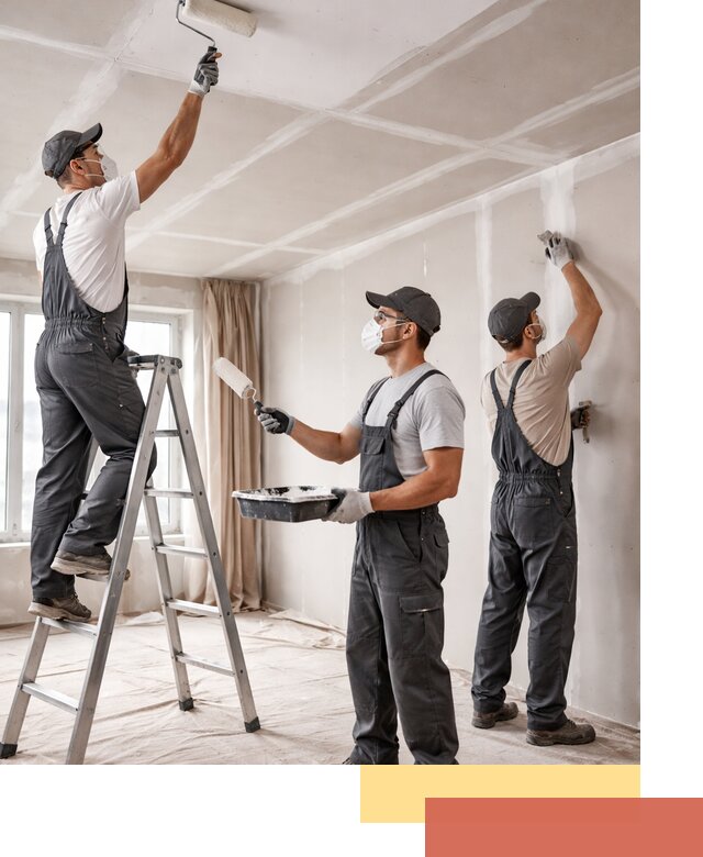 Покраска потолка из гипсокартона в Тынде качественно и недорого