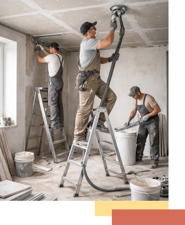 Ремонт потолка из гипсокартона в Тынде: быстрый и качественный монтаж