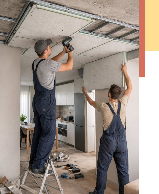 Шумоизоляция потолка панелями зипс в Тынде от 1901 руб. под ключ | ОТДЕЛОЧНИК-Тнд